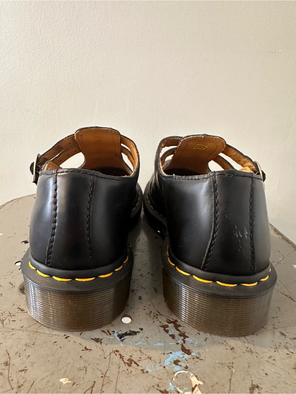 Dr Martens 8065 Mary Jane Strap Shoes - Picture 5 of 11